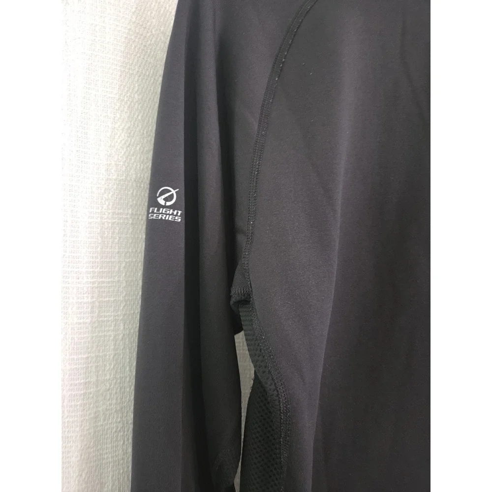 The North Face Flight Series Black 1/4 Zip Pullover Size Medium Thumb Holes